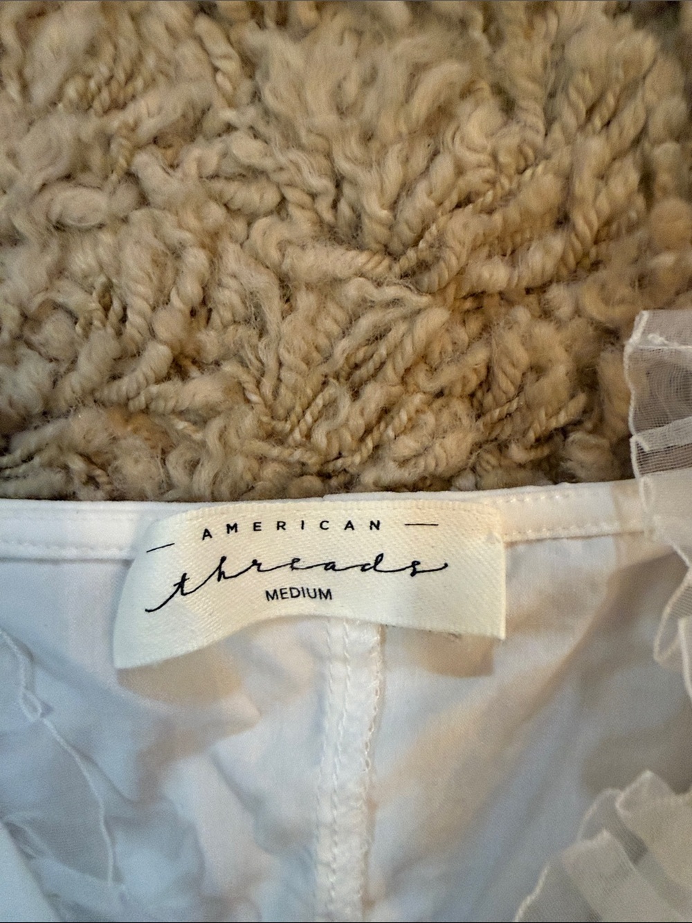 American Threads Crop Top - Picture 2 of 3